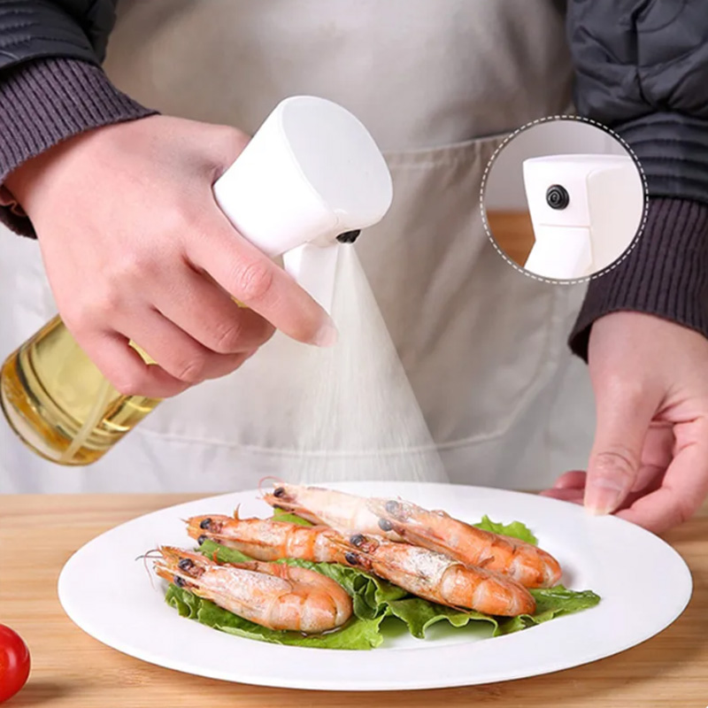 Camping Cooking Oil Bottle - 200ml 300ml Oil Spray Bottle Kitchen