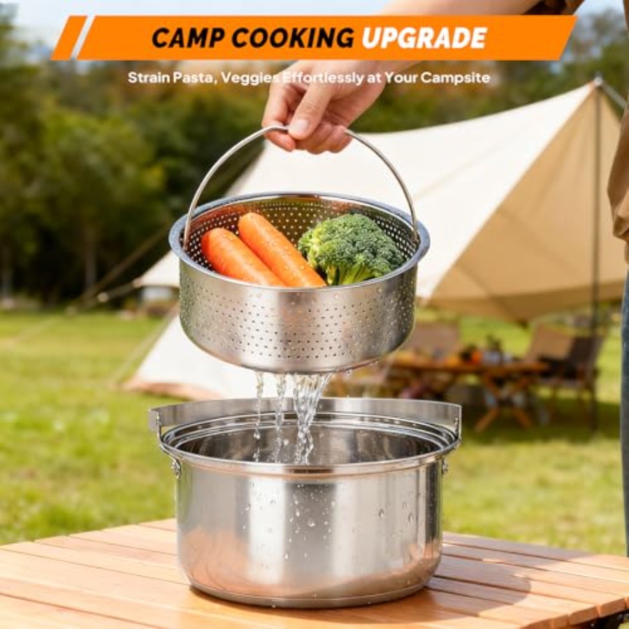 Camping Cookware Set, Lightwei - огляд і ціна Nesting Camping Cooking Set