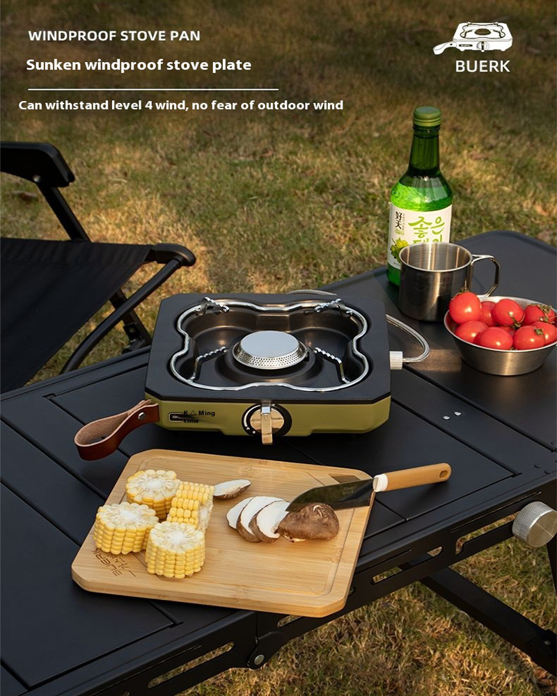 Buerk Desktop Outdoor Gas Stov - огляд і ціна Camping Cooking Propane
