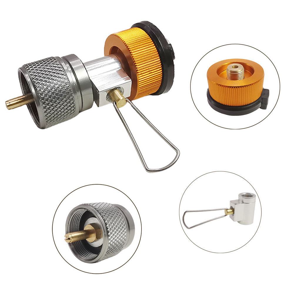 3pcs/set Camping Stove Adapter - огляд і ціна Camping Cooking Propane