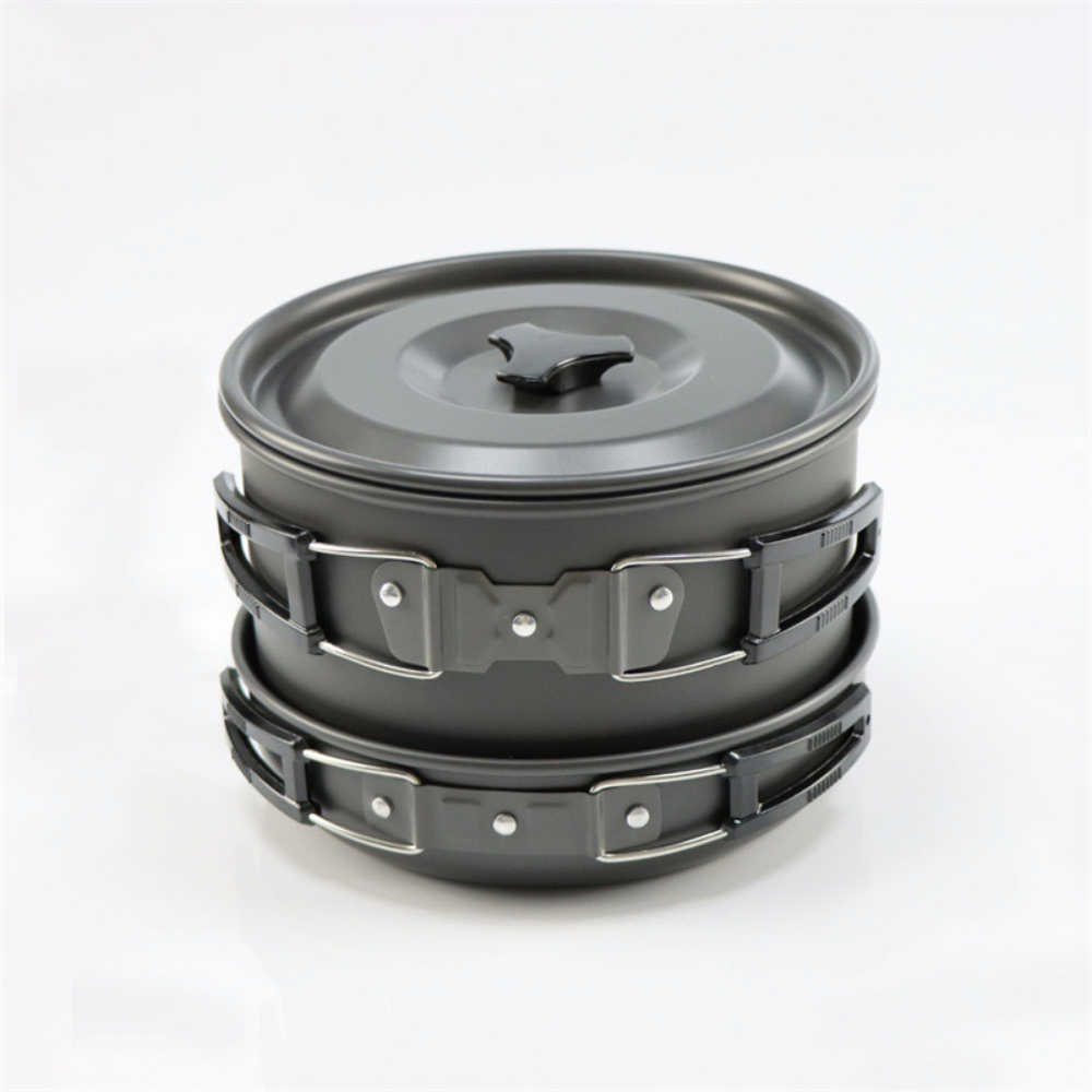Lightweight Aluminum Alloy Out - огляд і ціна Nesting Camping Cooking Set
