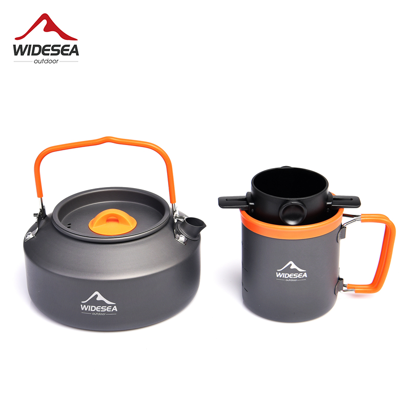 Widesea Camping Coffee Cookwar - огляд і ціна Camping Cooking Box Set
