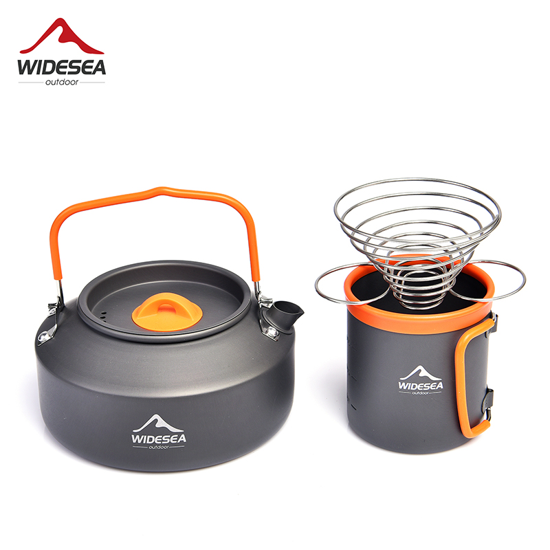 Widesea Camping Coffee Cookwar - огляд і ціна Camping Cooking Box Set
