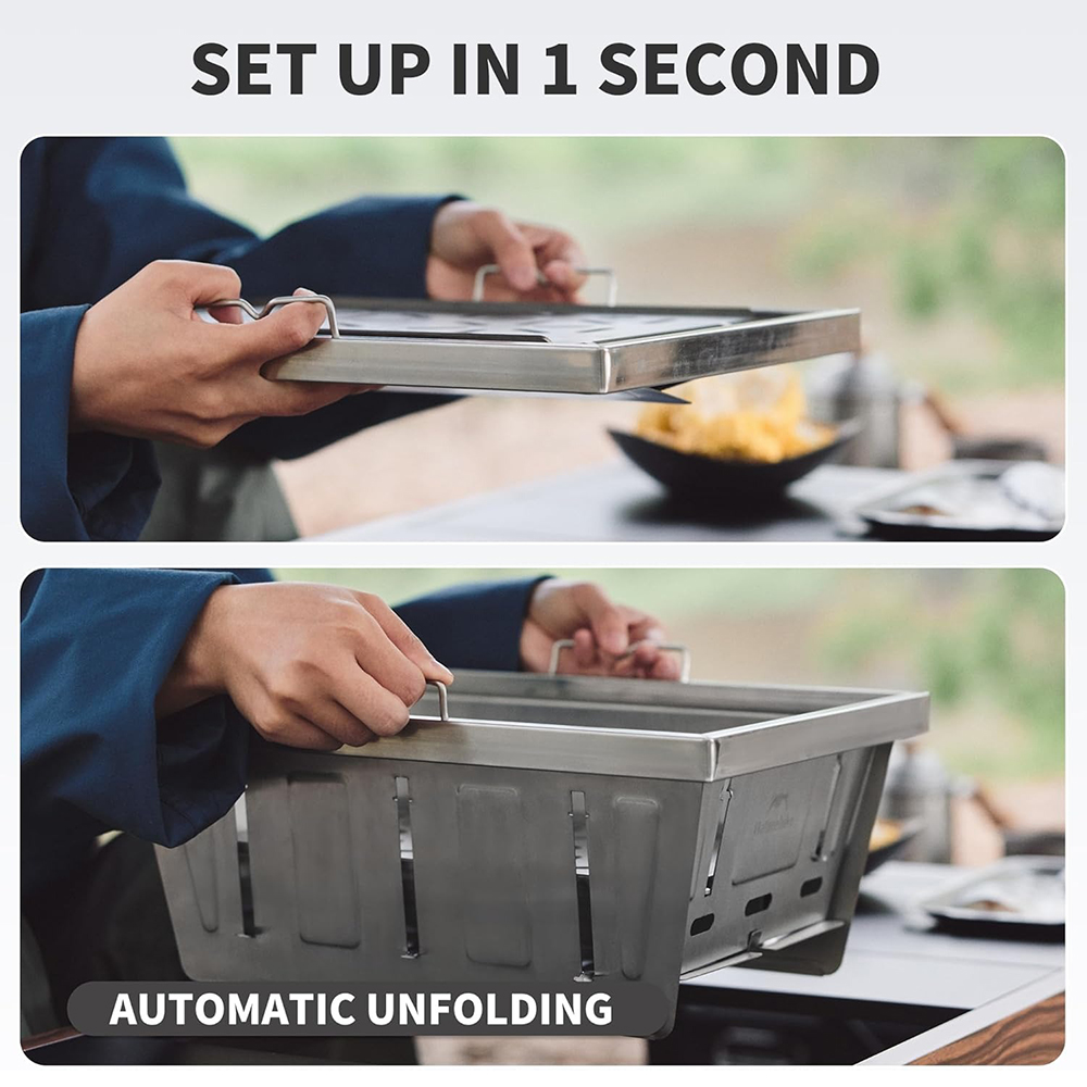 Naturehike Camping Charcoal Gr - огляд і ціна Camping Cooking Grate