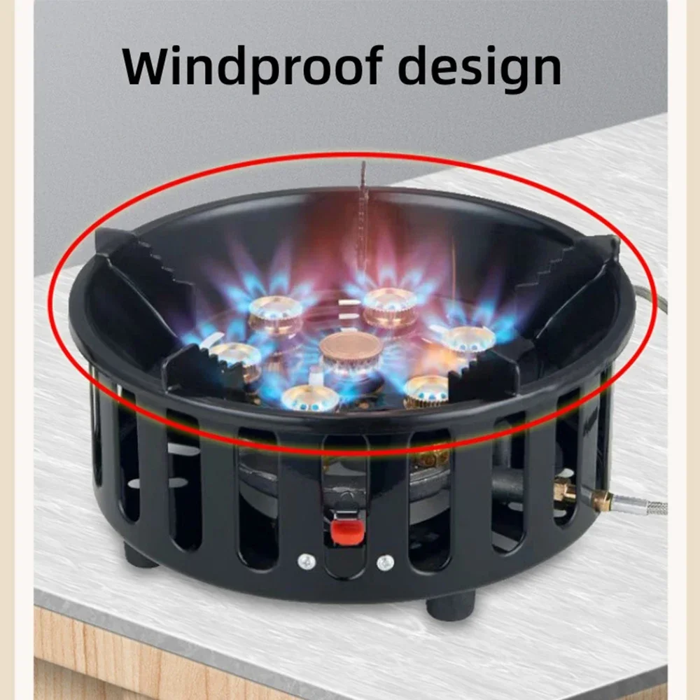 19800W 7-Core Camping Stove Hi - огляд і ціна Camping Cooking Heater