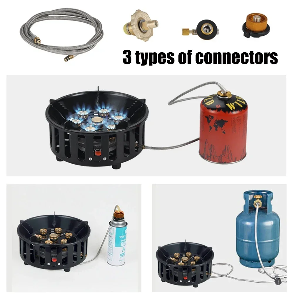 19800W 7-Core Camping Stove Hi - огляд і ціна Camping Cooking Heater