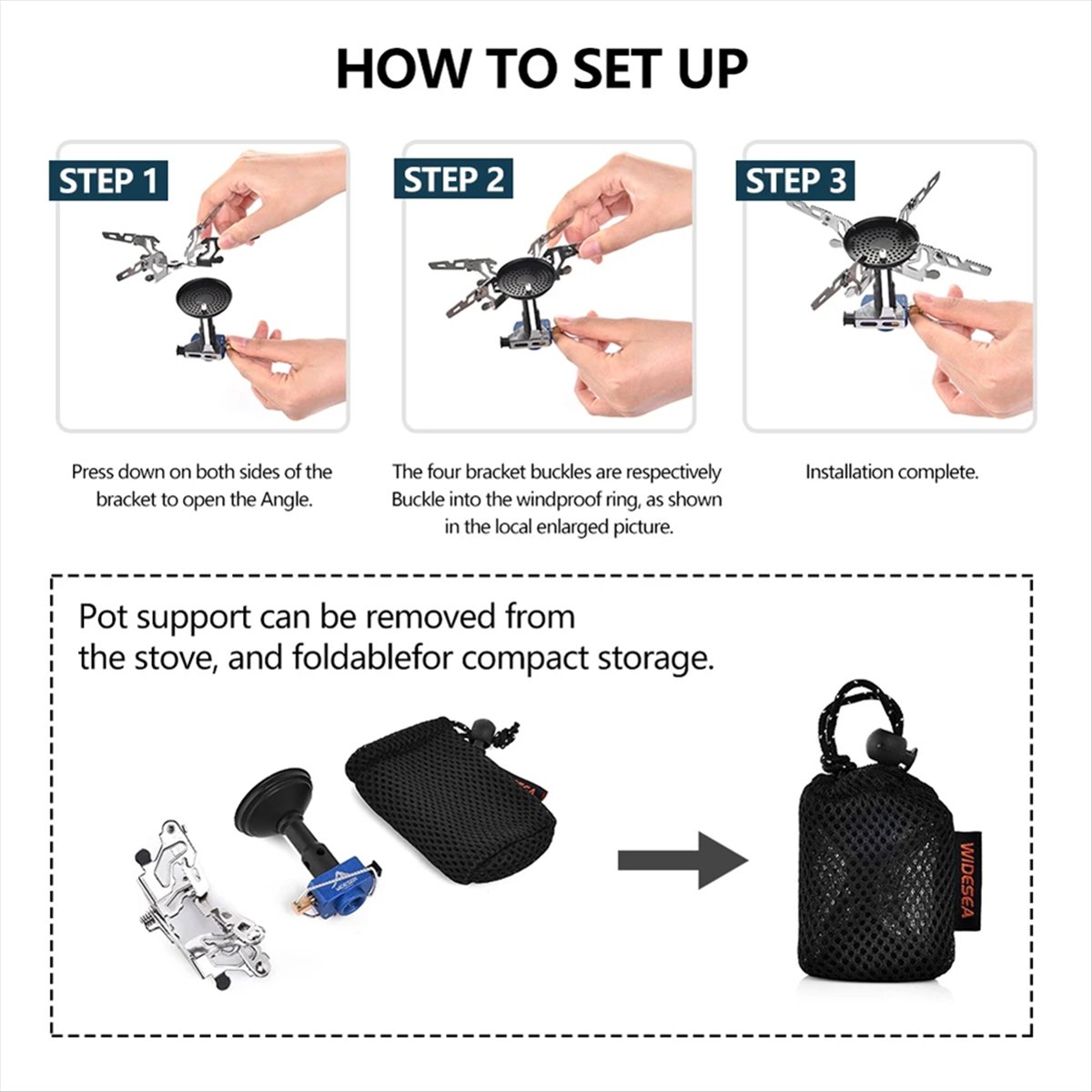 ABJV  Outdoor Camping Gas Burn - огляд і ціна Camping Cooking Equipment