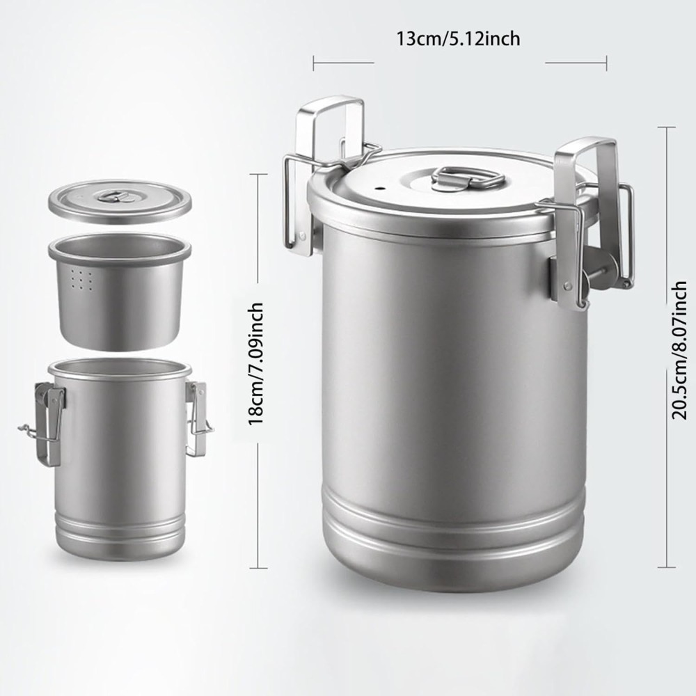 Camping Cooking Nested Pot Set - огляд і ціна Nesting Camping Cooking Set