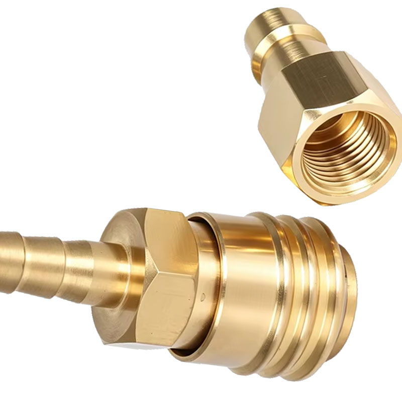 8mm Brass LPG Gas Quick Releas - огляд і ціна Camping Cooking Propane