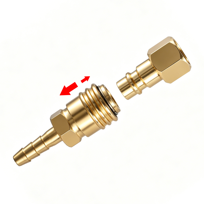8mm Brass LPG Gas Quick Releas - огляд і ціна Camping Cooking Propane