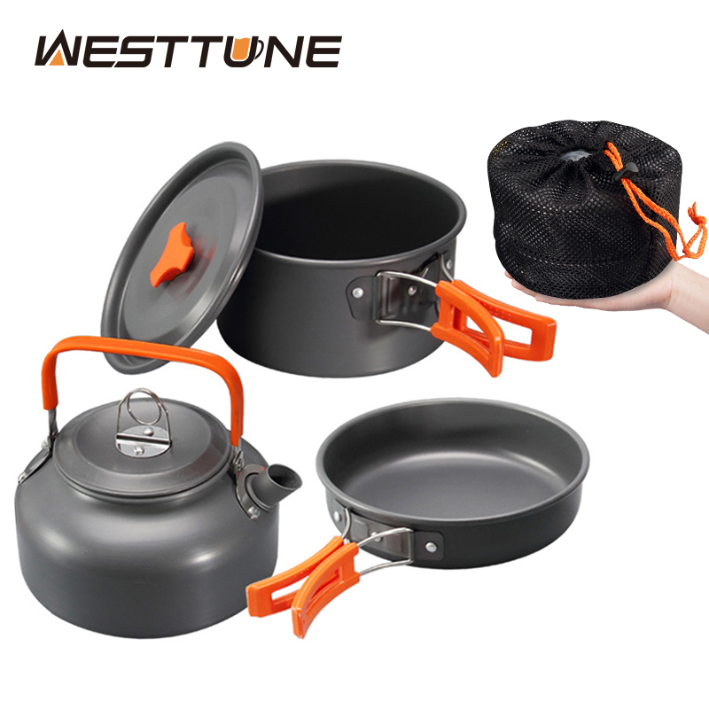 WESTTUNE Camping Cookware Kit  - огляд і ціна Campfire Cooking Anime
