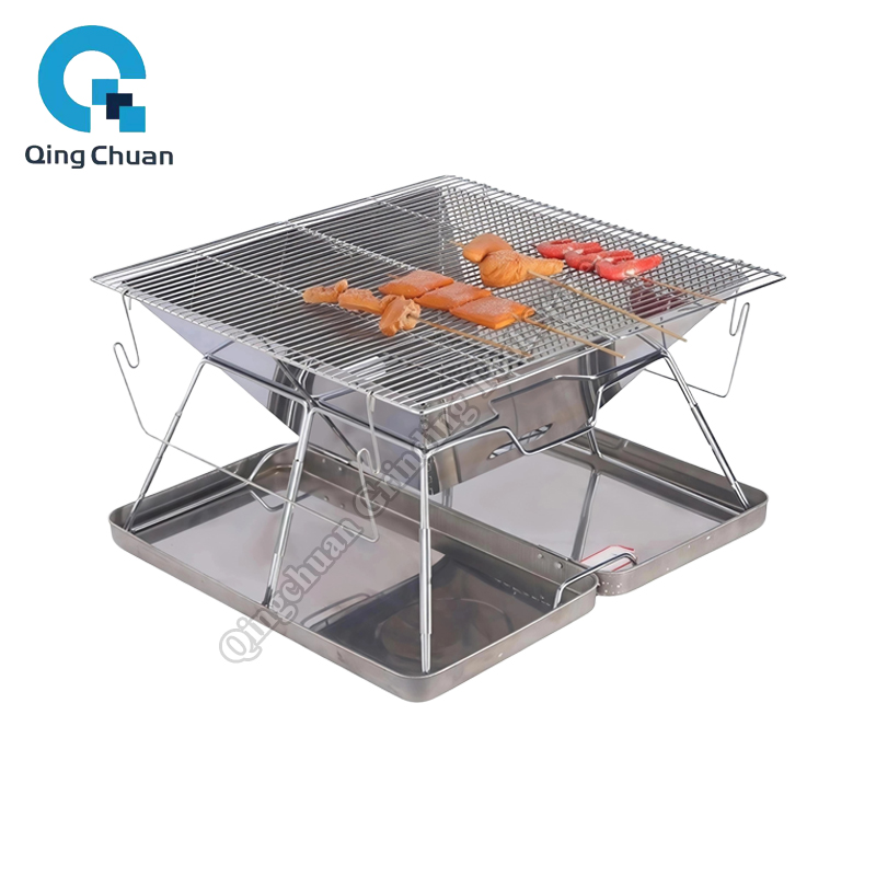 Camping Grill Charcoal Stove F - огляд і ціна Camping With Cooking