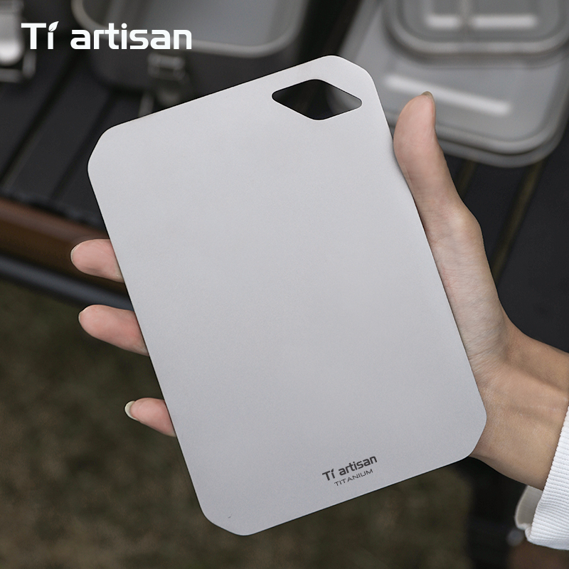 Tiartisan Pure Titaniuim Mini  - огляд і ціна Camp Cutting Board
