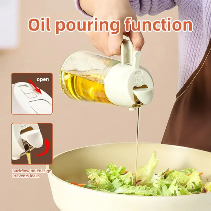 Oil Spray 2-in-1 Plastic House - огляд і ціна Camping Cooking Oil Bottle