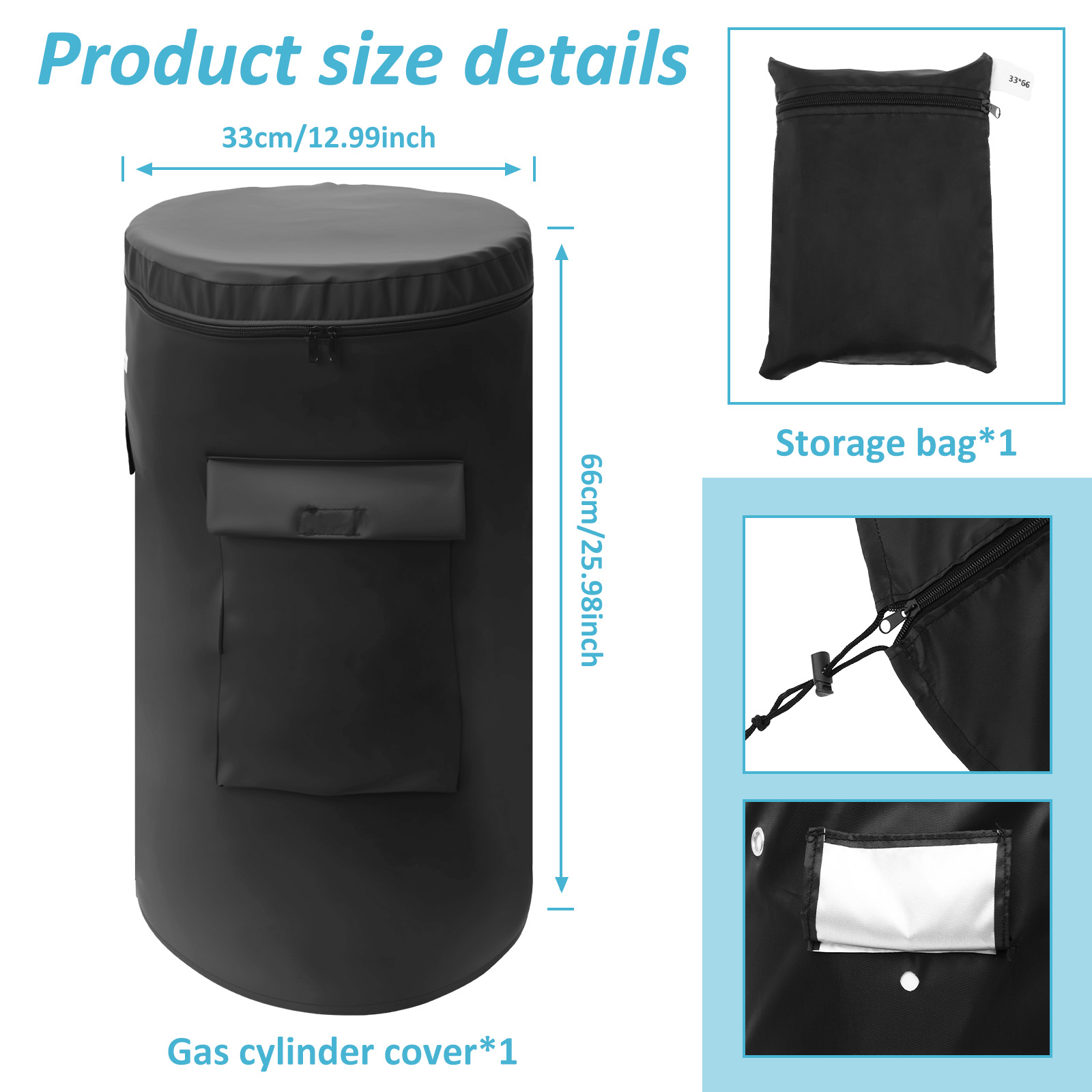 Oxford Cloth Propane Tank Cove - огляд і ціна Camping Cooking Propane
