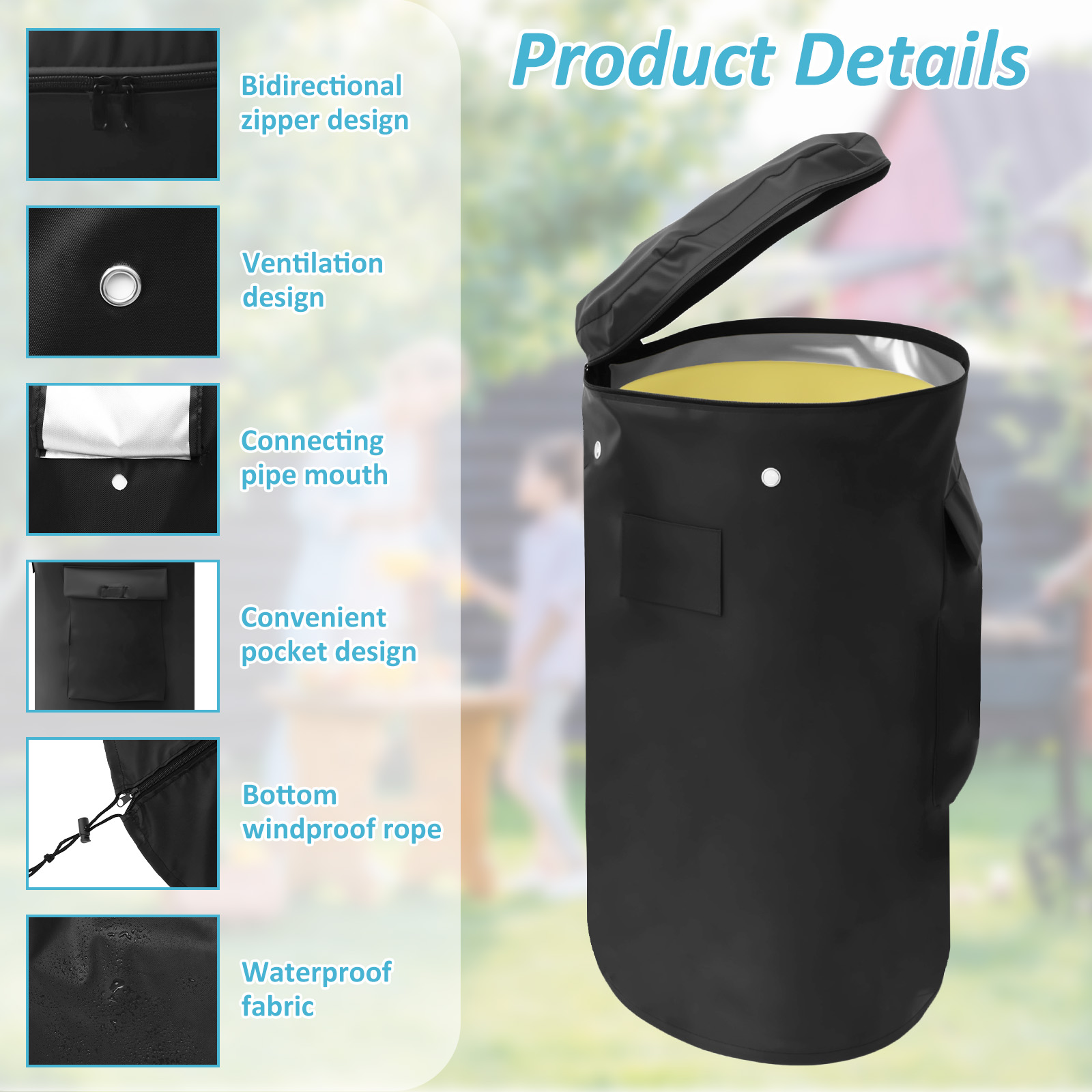 Oxford Cloth Propane Tank Cove - огляд і ціна Camping Cooking Propane
