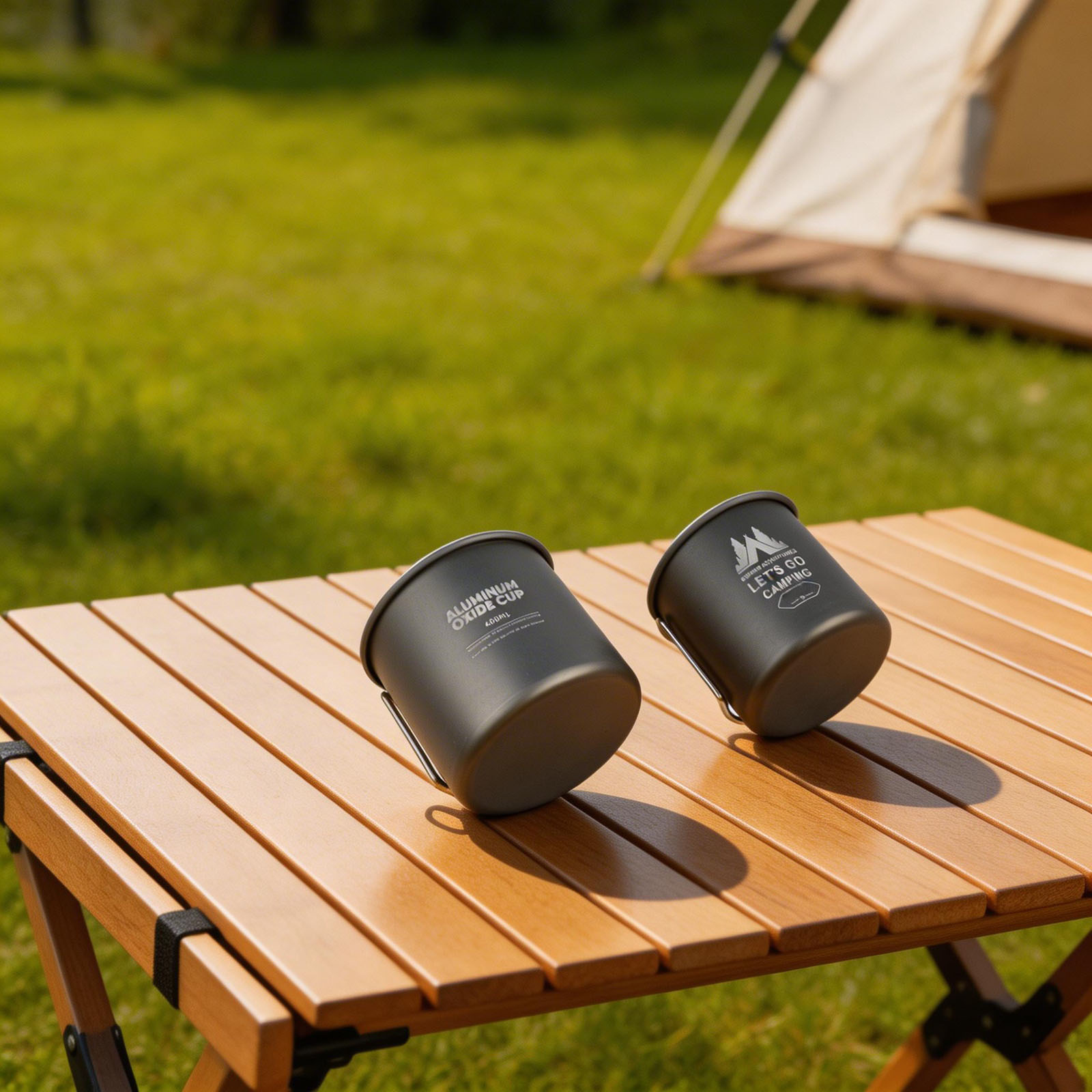 Aluminum Alloy Camping Mug Set - огляд і ціна Nesting Camping Cooking Set