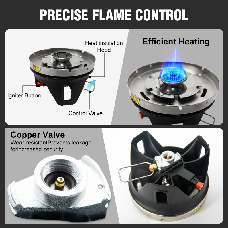 WESTTUNE Outdoor Cooking Syste - огляд і ціна Camping Cooking Propane
