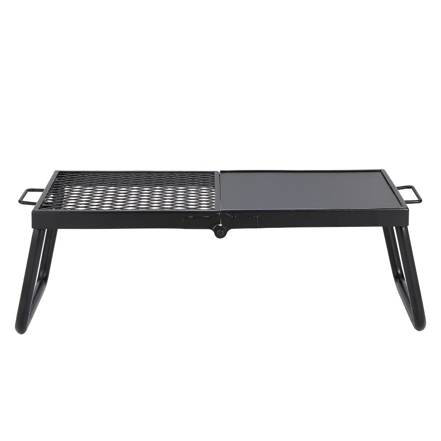 Folding Campfire Grill Heavy D - огляд і ціна Camping Cooking Over Fire
