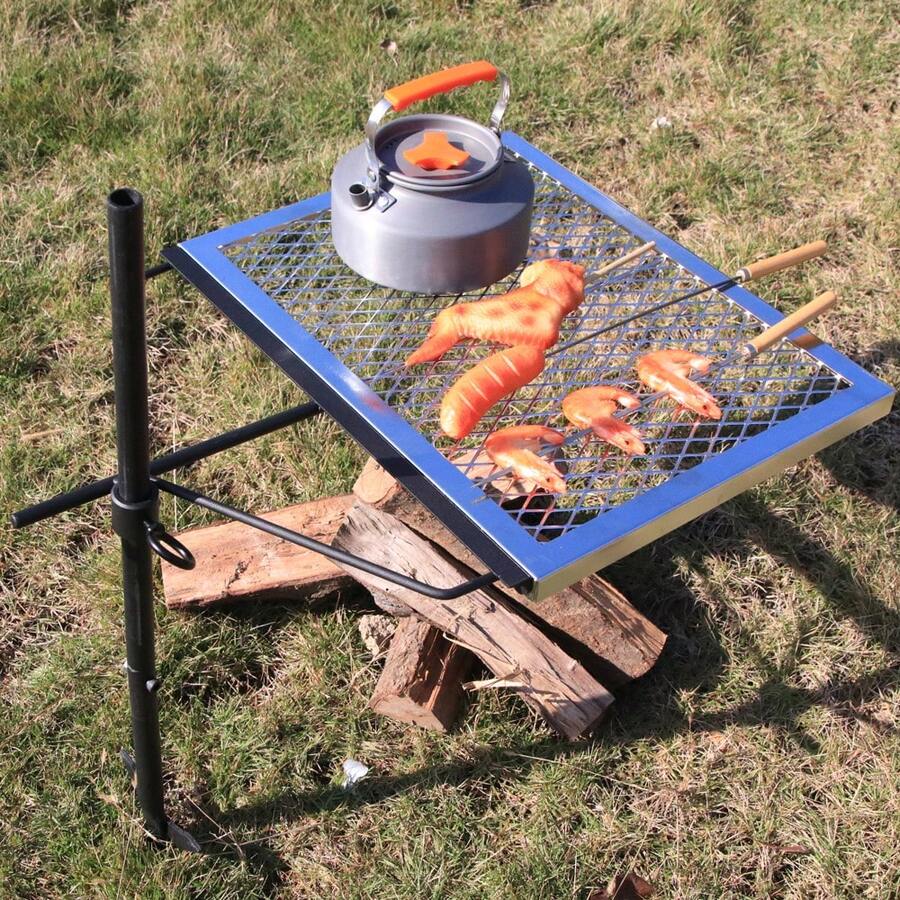 360 ° Adjustable Rotating Camp - огляд і ціна Camping Cooking Equipment