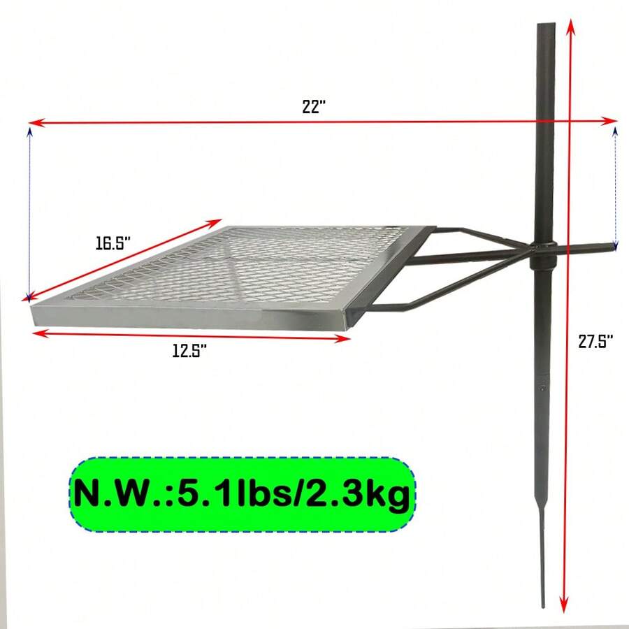 360 ° Adjustable Rotating Camp - огляд і ціна Camping Cooking Equipment