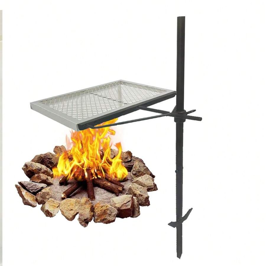 360 ° Adjustable Rotating Camp - огляд і ціна Camping Cooking Equipment