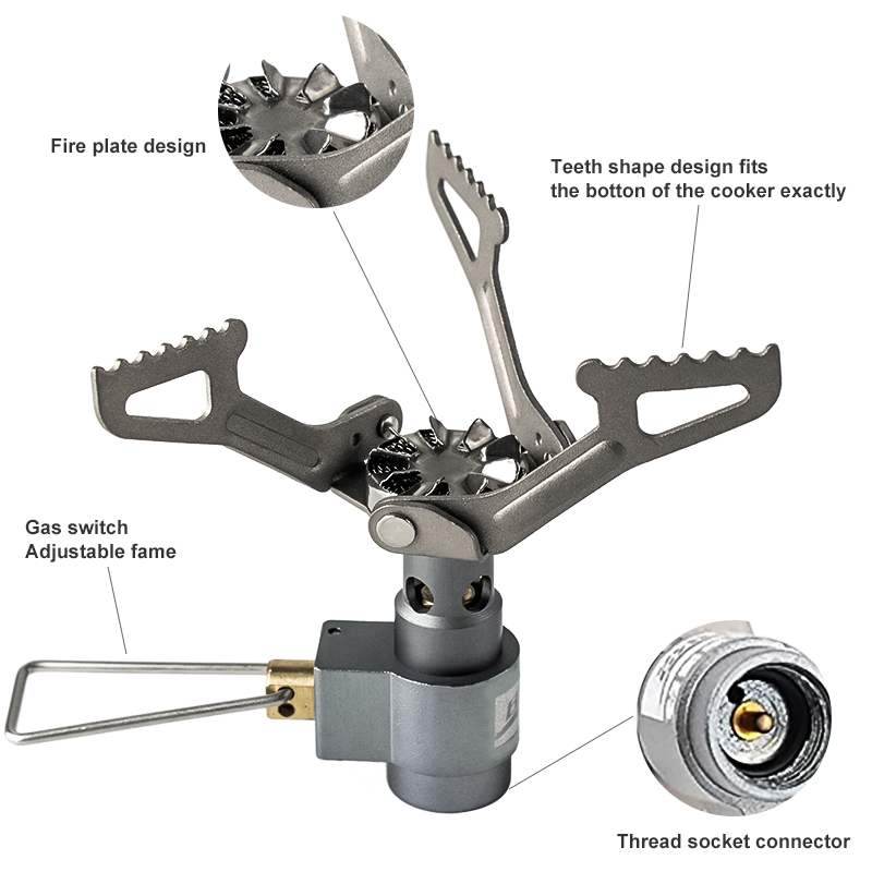 BRS Outdoor Gas Stove Mini Cam - огляд і ціна Camping Cooking Heater