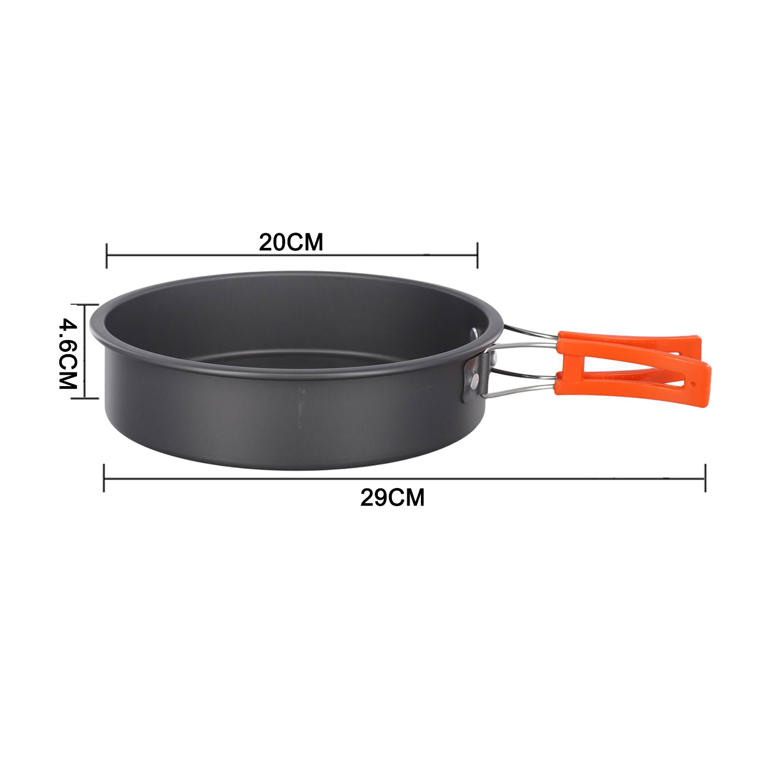1pc Frying Pan Alumina Conduct - огляд і ціна Campfire Cooking Anime
