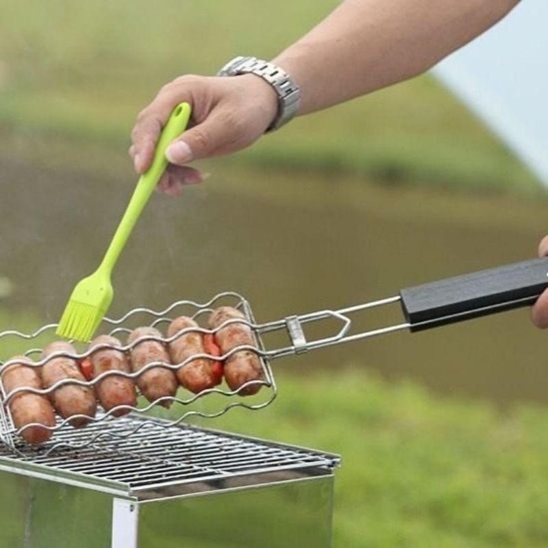 Portable Camping BBQ Grill Com - огляд і ціна Camping Cooking Tools