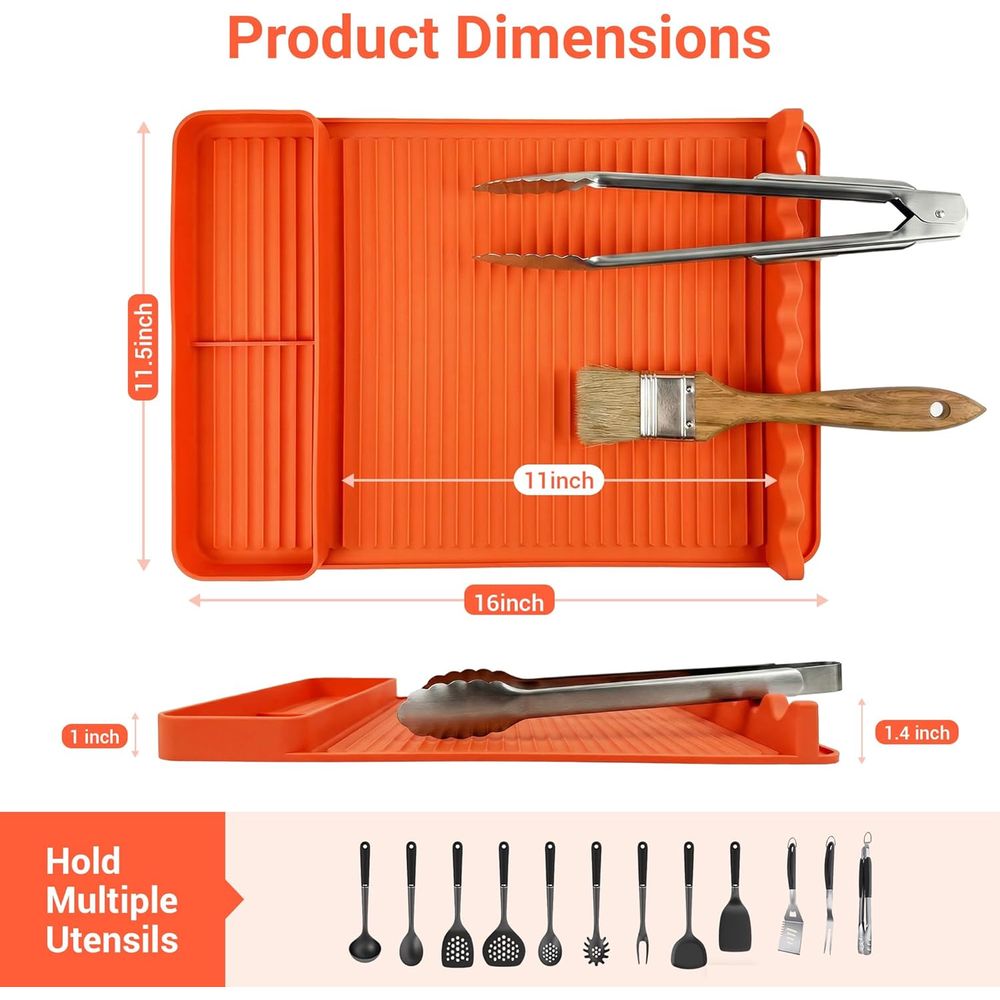 Heat Resistant Silicone Grill  - огляд і ціна Camping Cooking Tools
