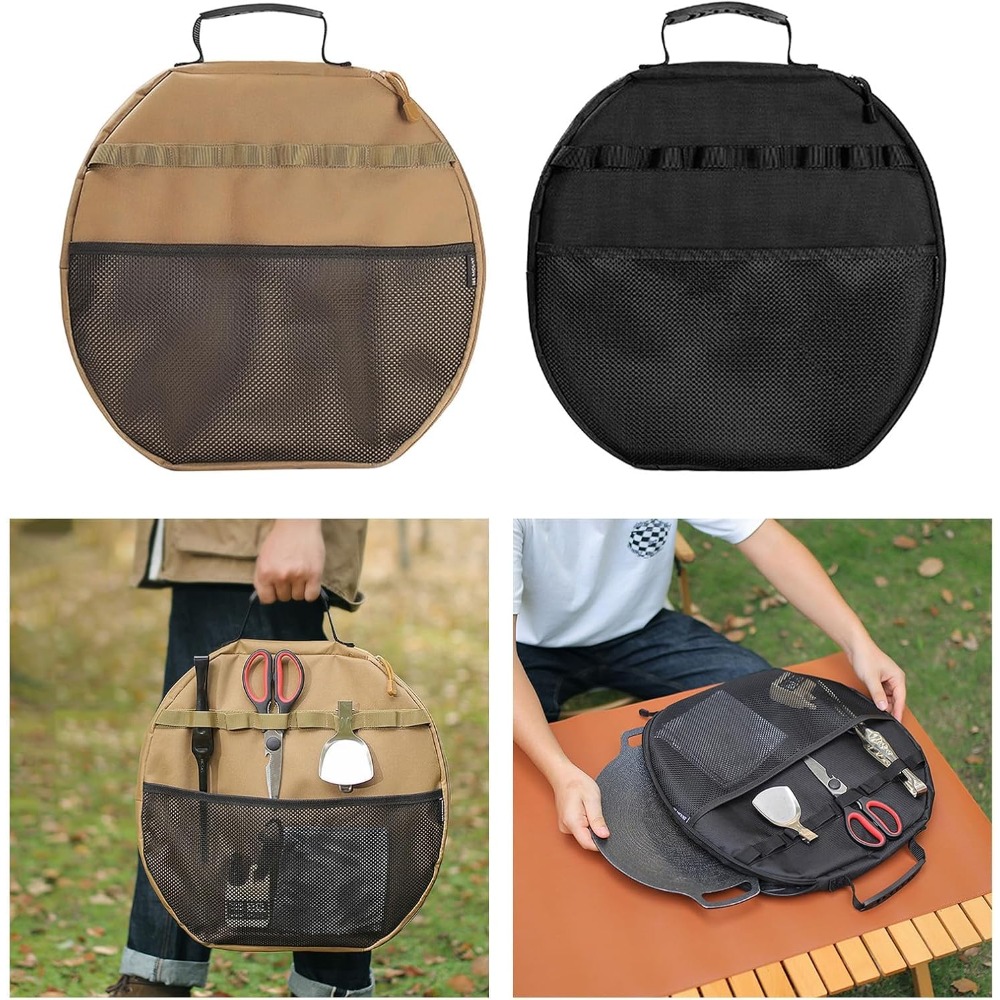 Grill Pan Storage Bag, Portabl - огляд і ціна Campfire Cooking Anime