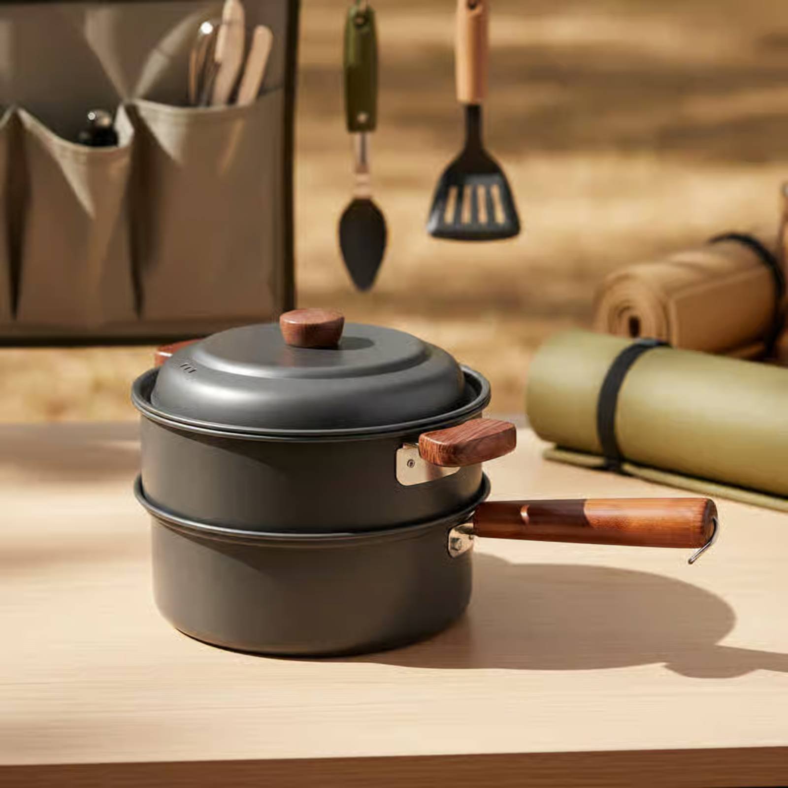 3 L 3L Outdoor Cooking Pot Lig - огляд і ціна Nesting Camping Cooking Set